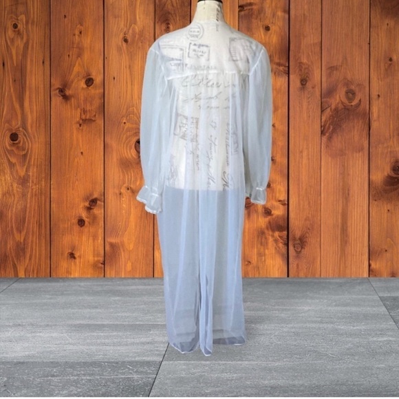 Vanity Fair Nightgown and Robe Vintage Wedding Set NWOT size L - Picture 6 of 12